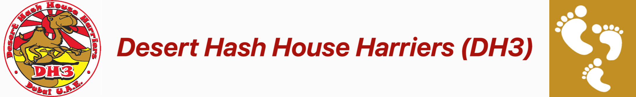 Desert Hash House Harriers (DH3) Logo
